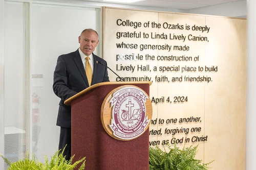 Lively Hall stands as a testament to the dedication and craftsmanship of over 50 student workers who contributed to the project.